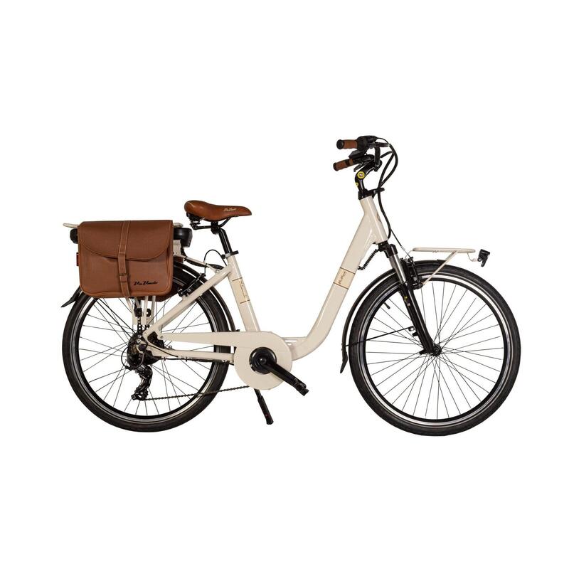 VENICE Electro-Citybike MONOTUBO CLASSIC Lady 26 pouce, BEIGE CAPPUCCINO