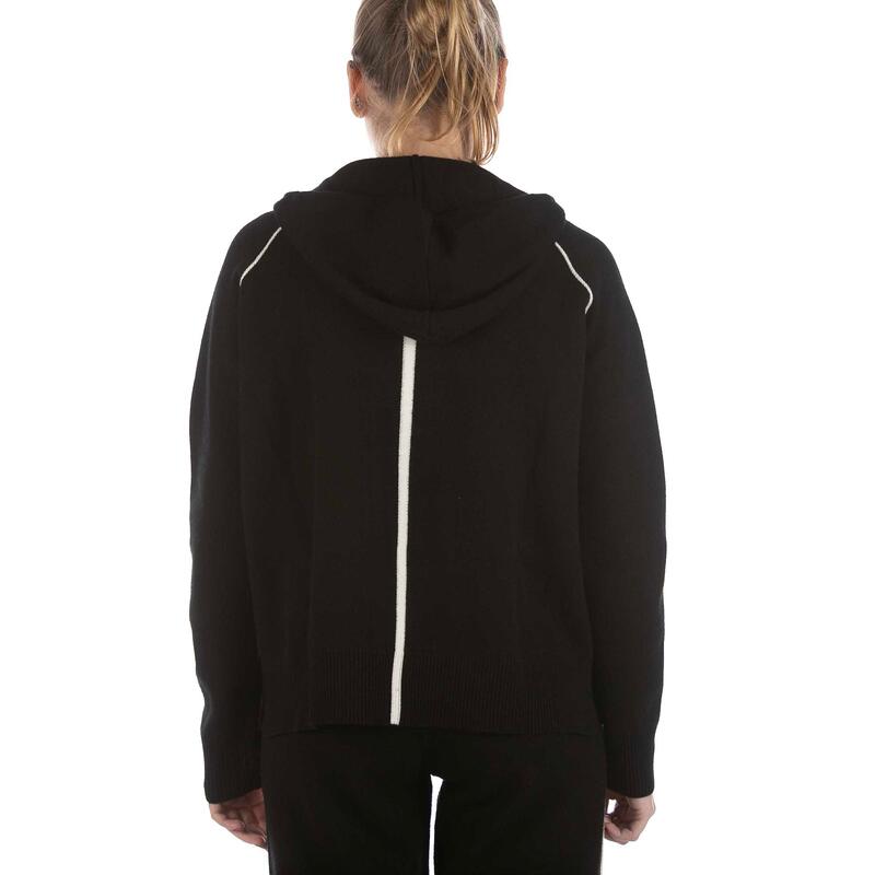 Sweat-Shirt En Maille Deha Noir Femme