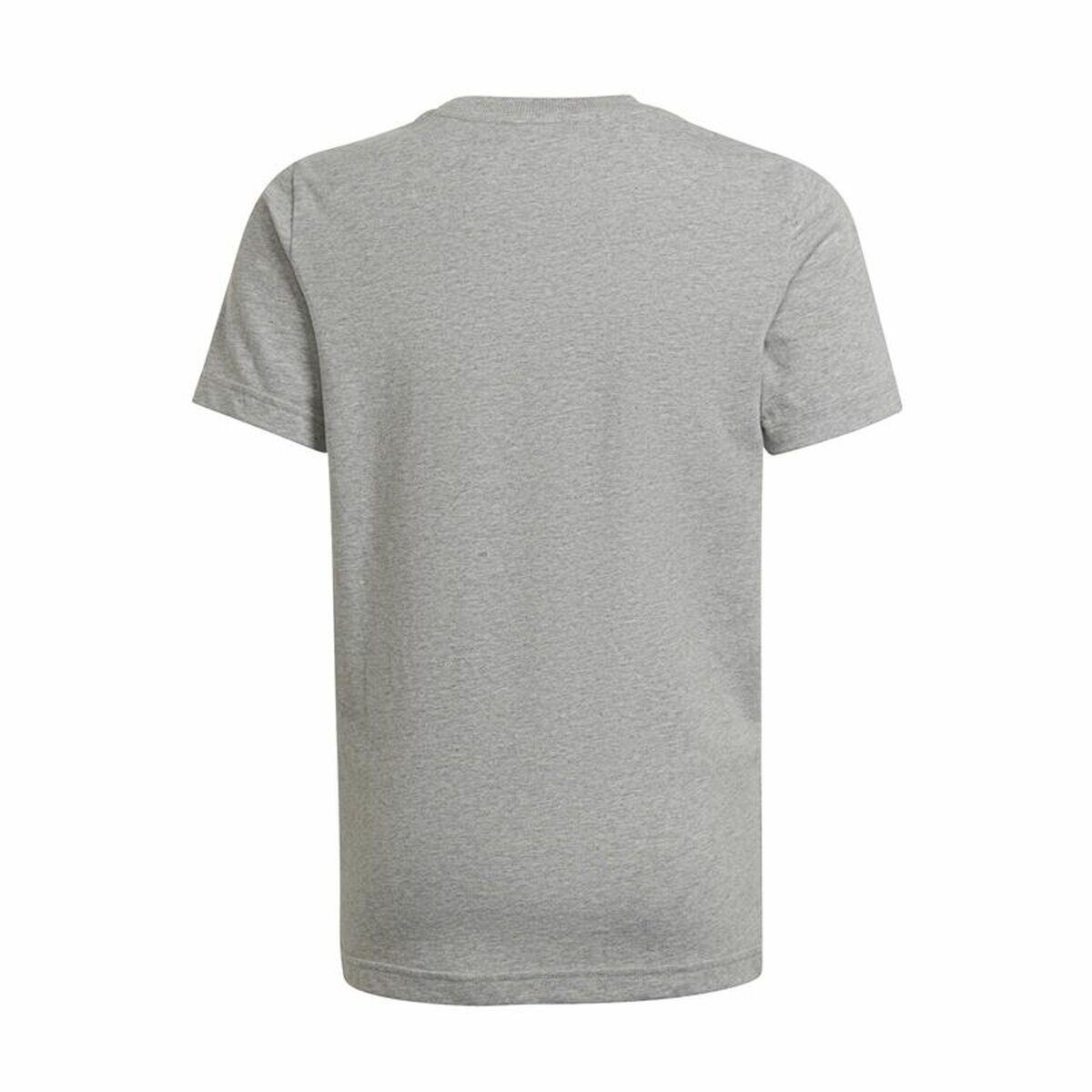 Camiseta de Manga Corta Adidas  Essentials  Gris 2/5
