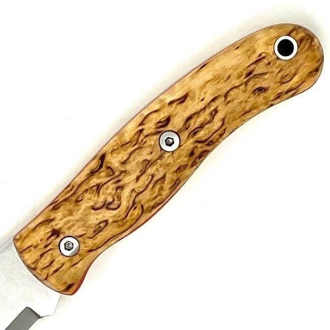 TBS Outdoor MK III TBS Boar Edc Non Locking Curly Birch Hollo Grind