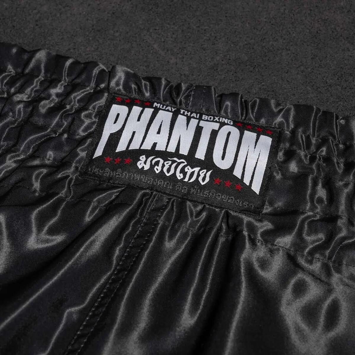 Pantaloncini Muay Thai Phantom Team – Nero – L 3/5
