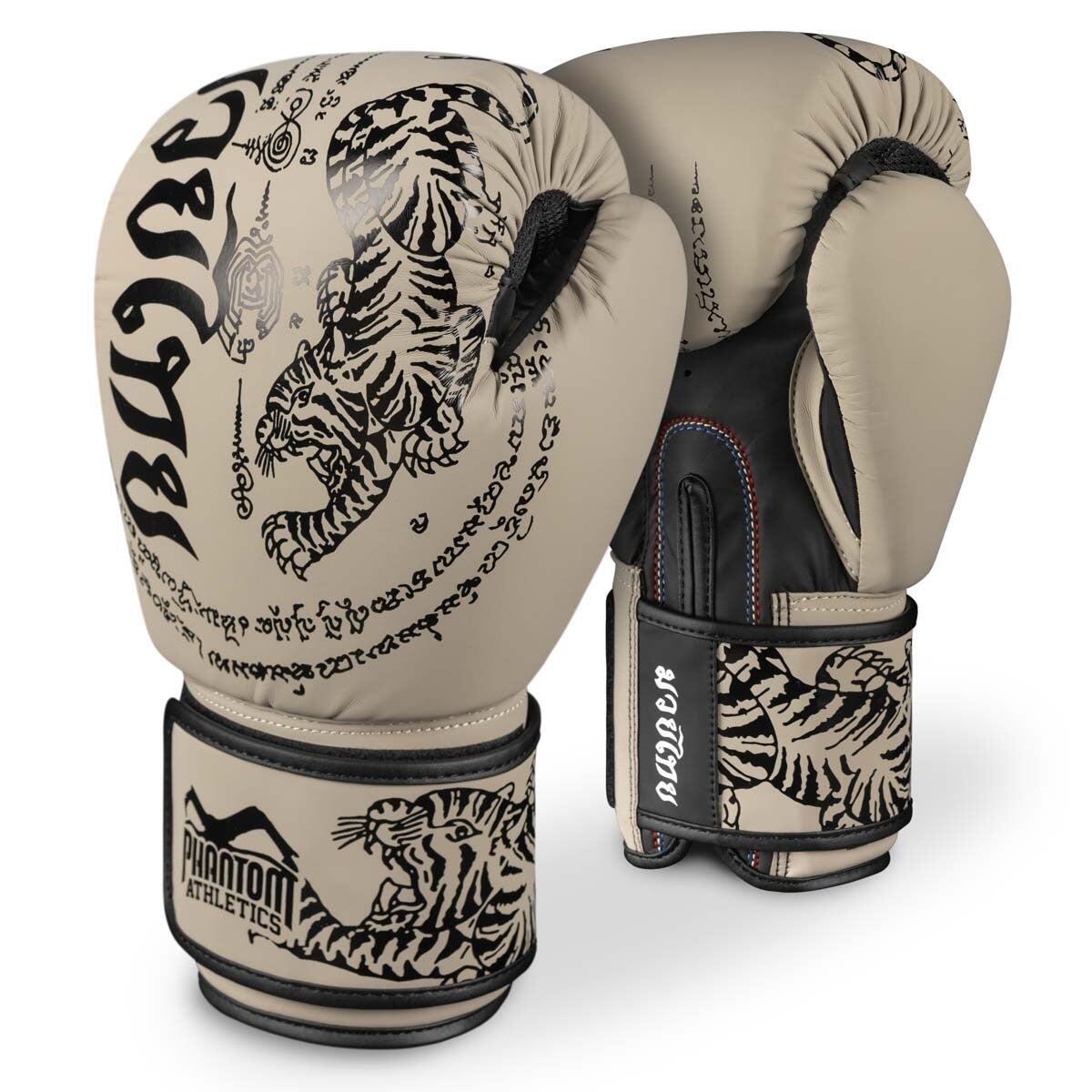 PHANTOM ATHLETICS Phantom Muay Thai Boxing Gloves Sand 10 oz