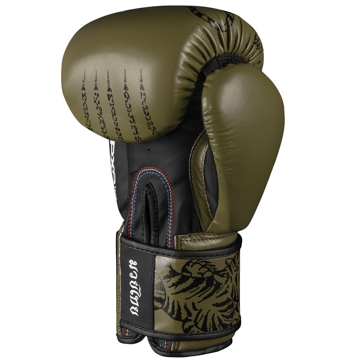 Phantom Muay Thai Boxing Gloves Khaki 12 oz 3/5