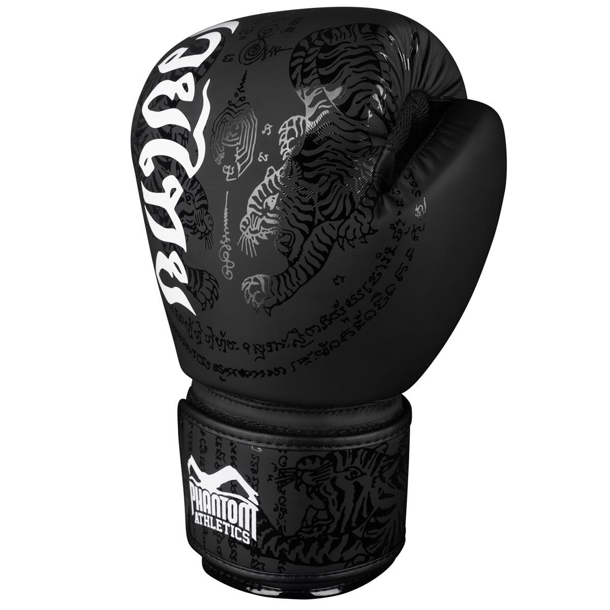 Phantom Muay Thai Boxing Gloves Black 10 oz 2/6