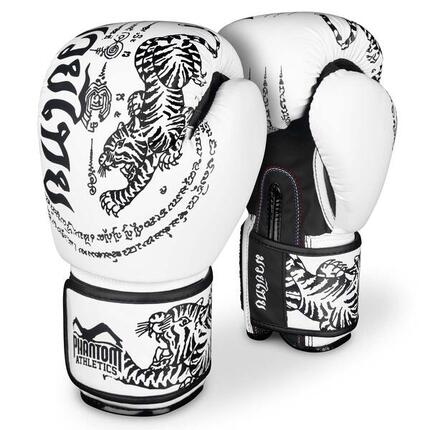Phantom Gants de Boxe Muay Thai Blanc 10 oz