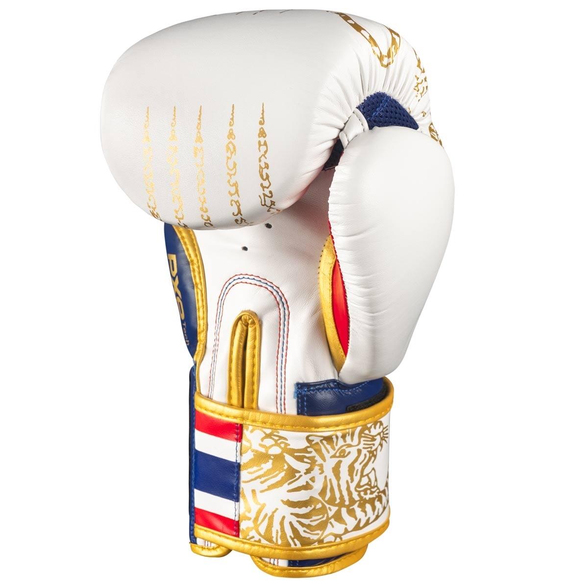 Phantom Gants de Boxe Muay Thai Blanc-Or 12 oz 3/7