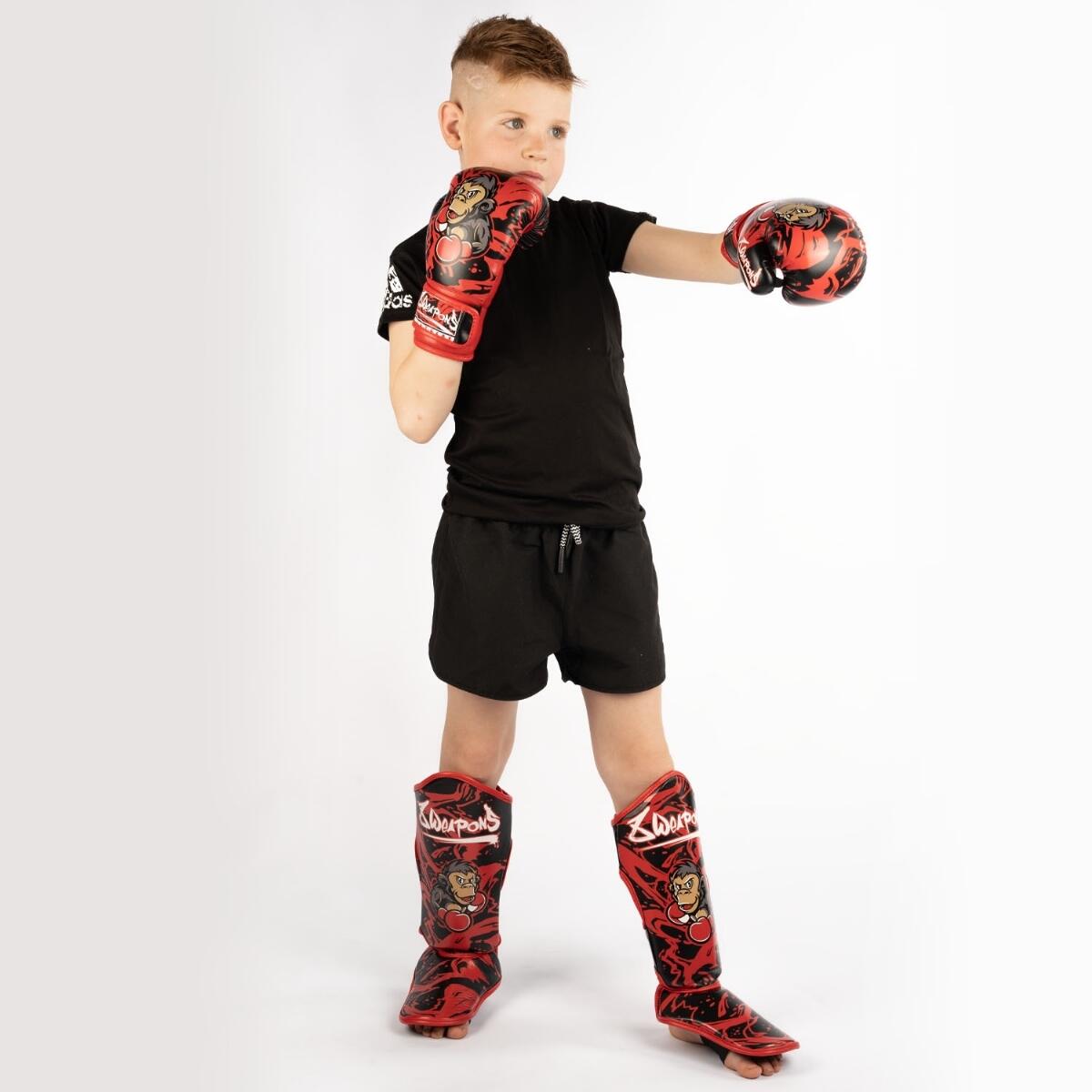 Protège-tibias enfants 8 WEAPONS – Noir – L/XL – Joe 5/7