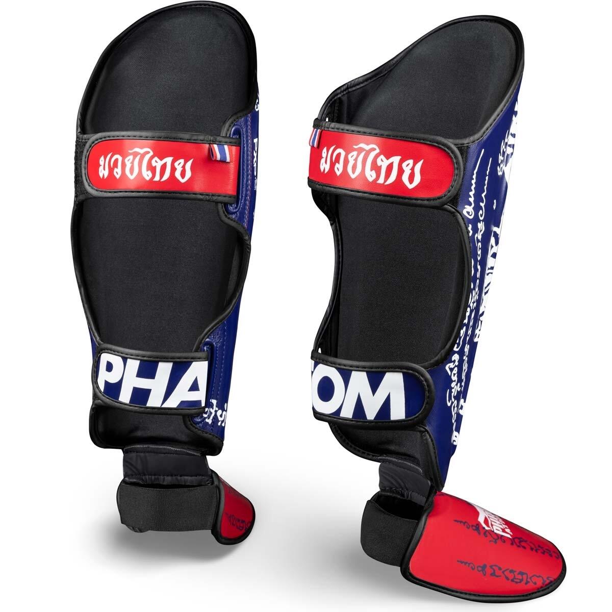 Paratibie Phantom Muay Thai – Blu/Rosso – L/XL 2/3