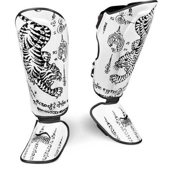 Paratibie Phantom Muay Thai – Bianco – S/M