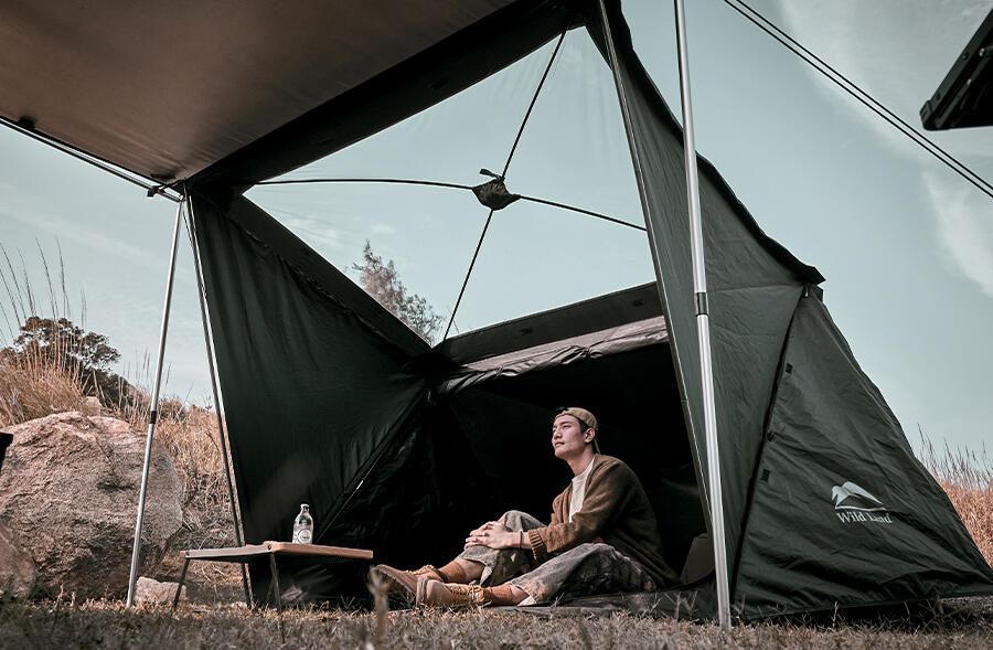 Tenda triangolare Ridge Hub 7/8