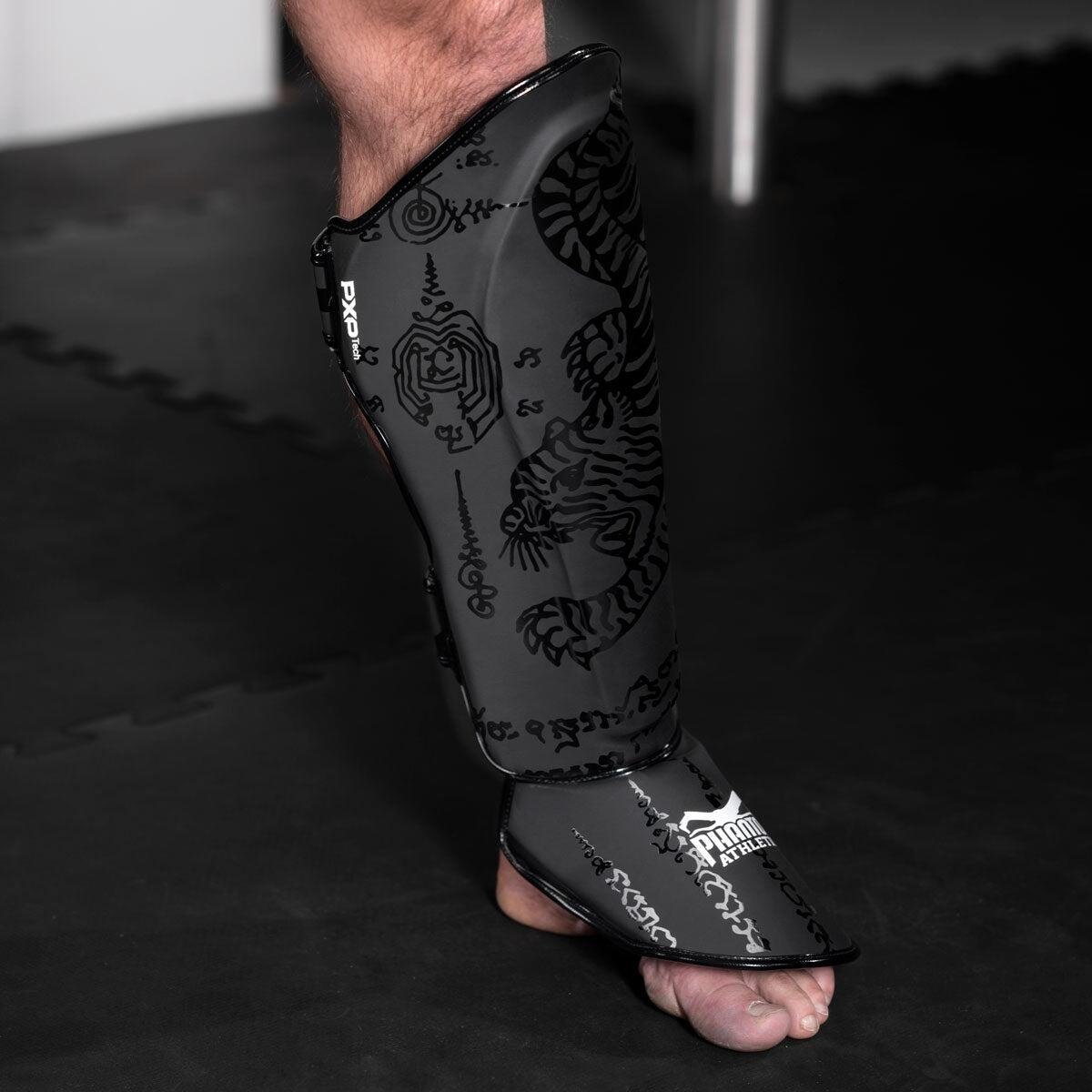 Schienbeinschoner Phantom Muay Thai – Schwarz – L/XL 3/3