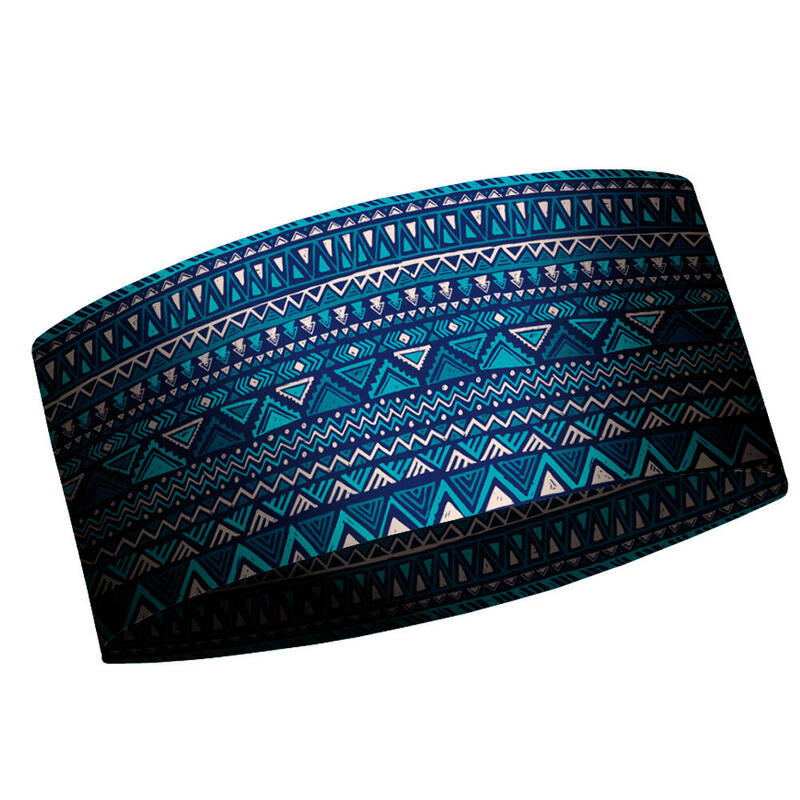 Cinta de Pelo Running Termoreguladora Aztec Adulto Azul