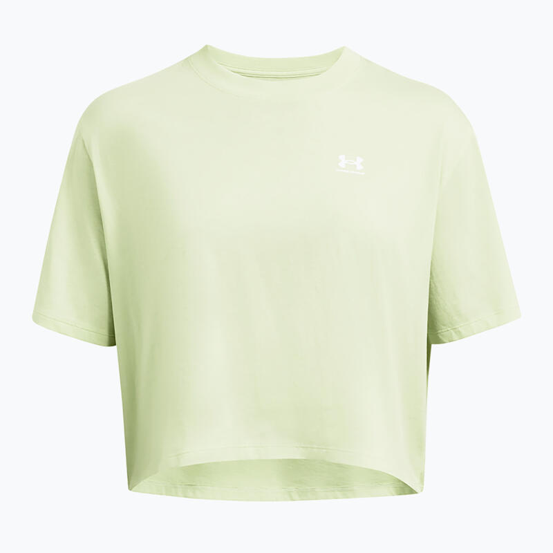 Under Armour Boxy Crop-logo-T-shirt voor dames