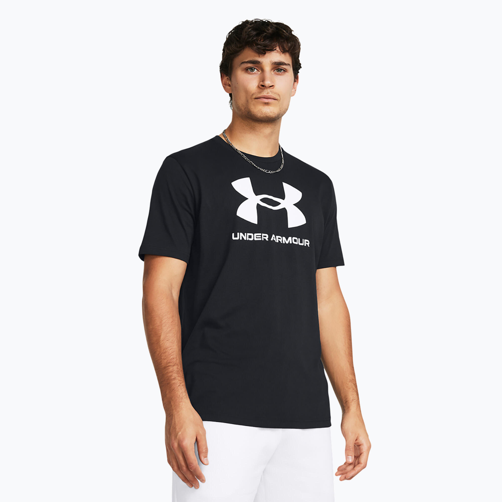 "Sportstyle" TShirt für Herren Schwarz 3/6