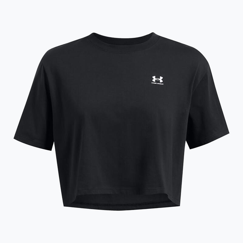 Under Armour Boxy Crop-logo-T-shirt voor dames