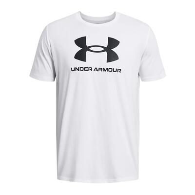 Heren sportstyle logo tshirt (wit)