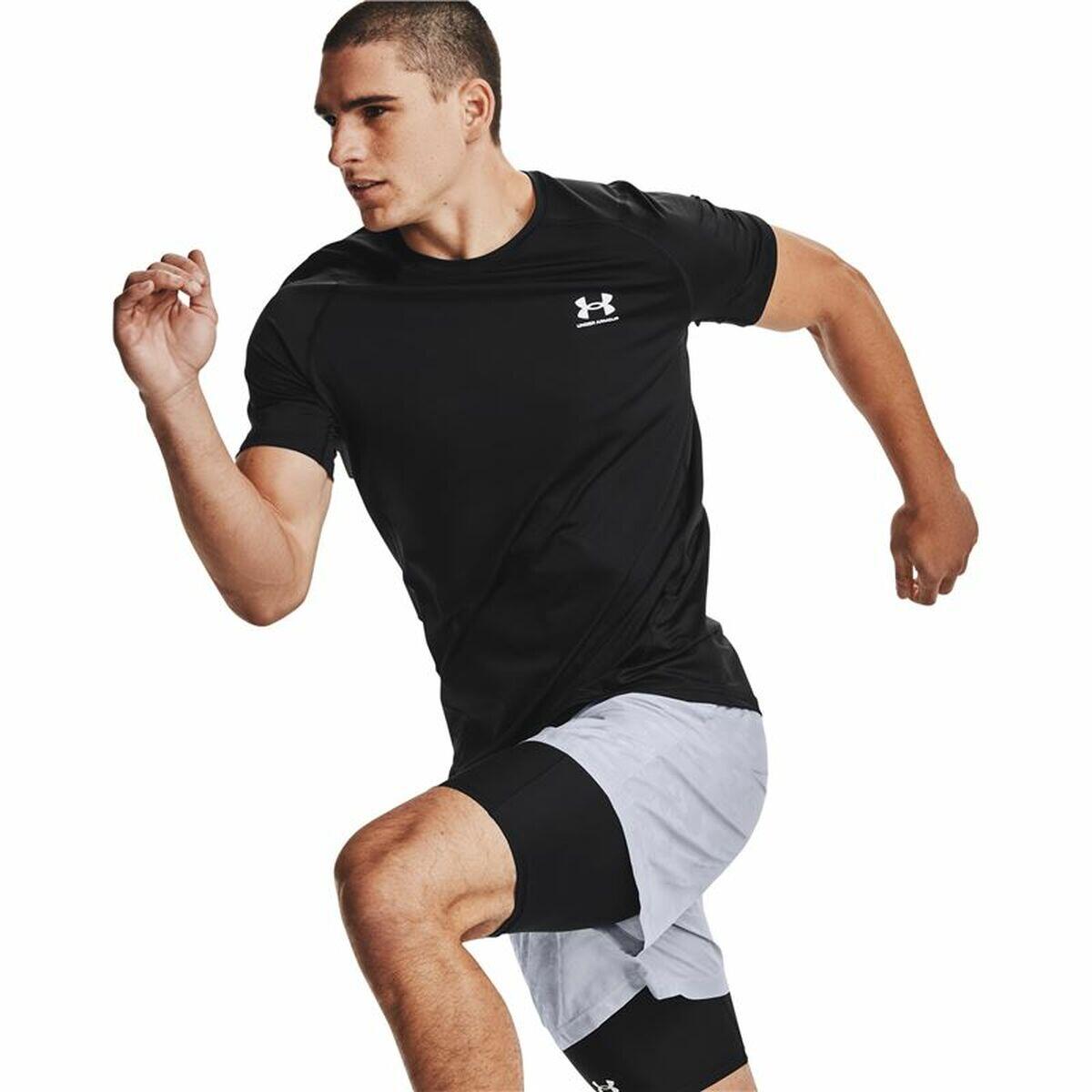 Maglia a Maniche Corte Uomo Under Armour Nero 3/6