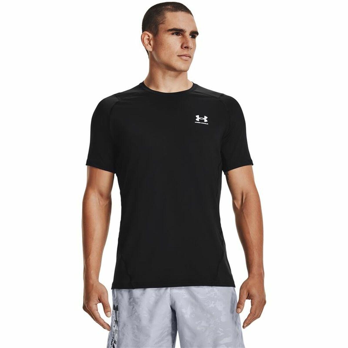 Maglia a Maniche Corte Uomo Under Armour Nero 4/6
