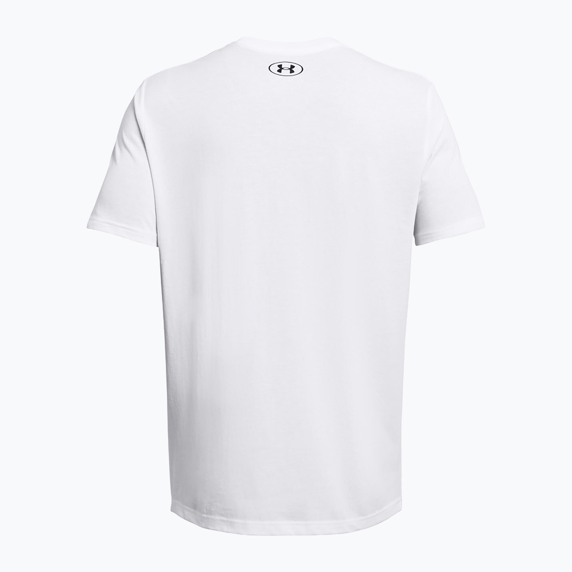 Maglietta Logo Uomo Under Armour Sportstyle Bianco 4/5