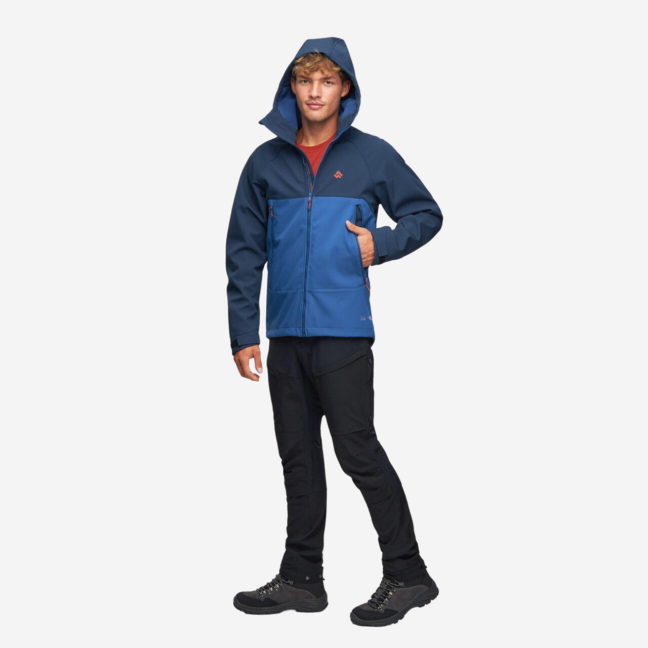 Veste softshell de trek montagne Alpinus Pelat - Homme 3/7