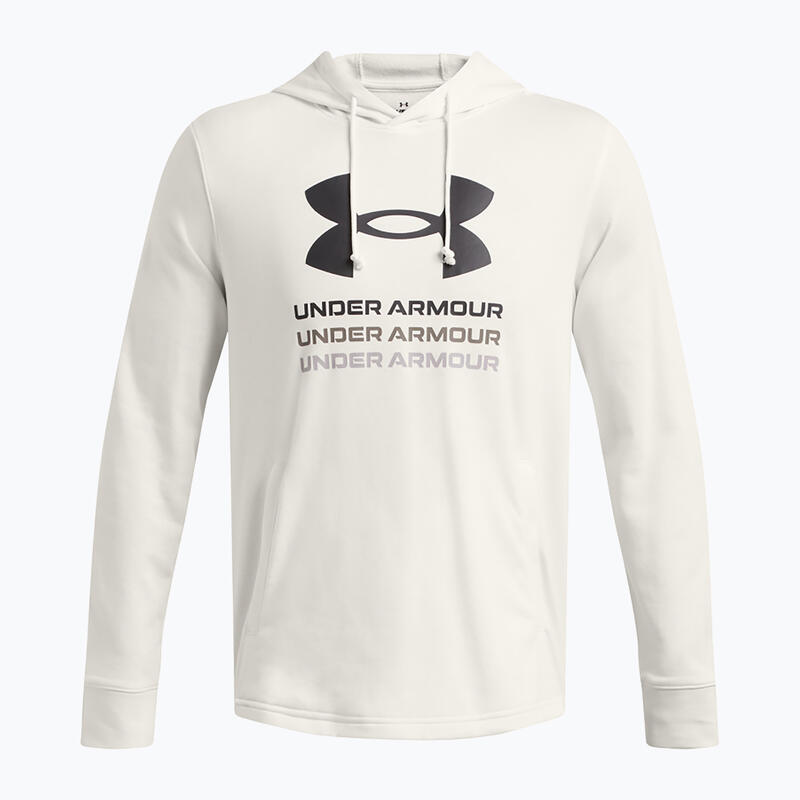 Sweat à capuche graphique Under Armour Rival Terry pour hommes