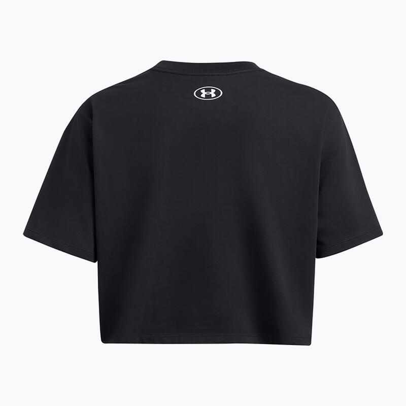 Under Armour Boxy Crop-logo-T-shirt voor dames