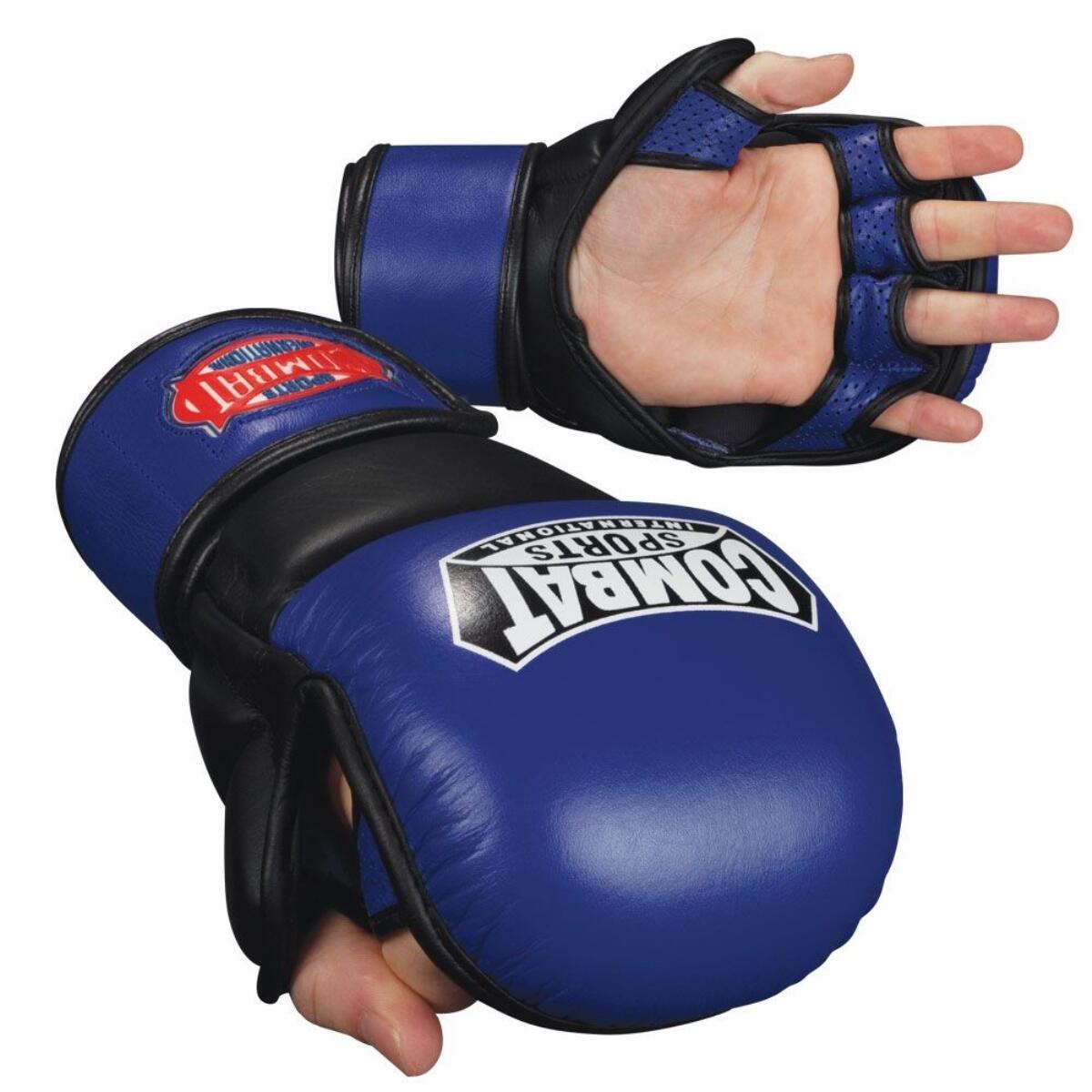 Gants de sparring MMA Combat Sports - Bleu - XL 1/2