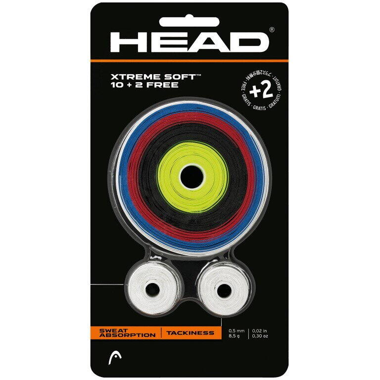 HEAD Xtremesoft™ 10+2 Overgrip tennis 1/1