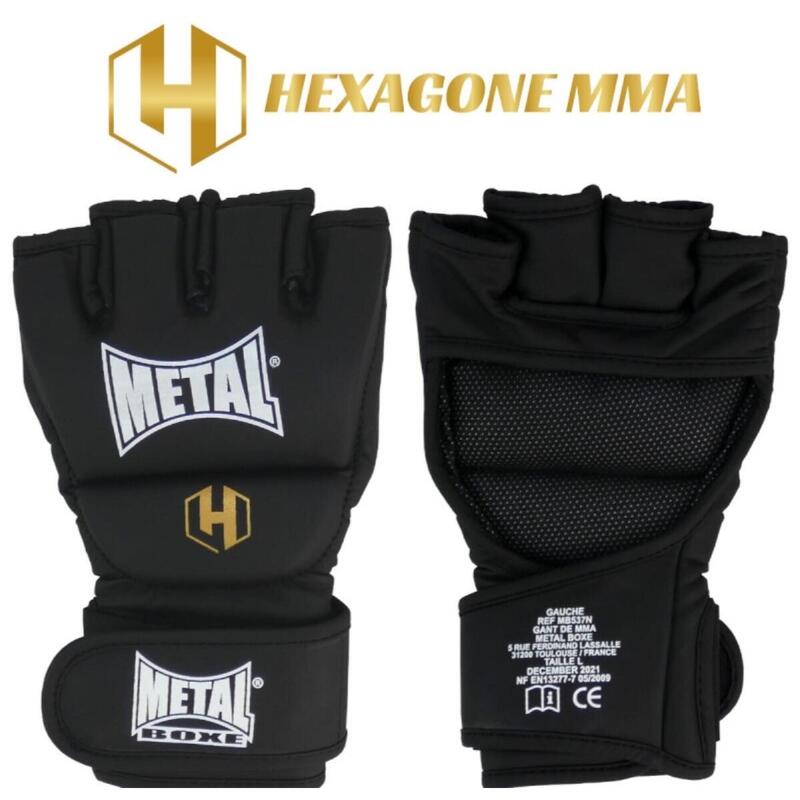 Gant Mma Pro Ss Pouce Octogon Noir L Spe Hexagone Mma