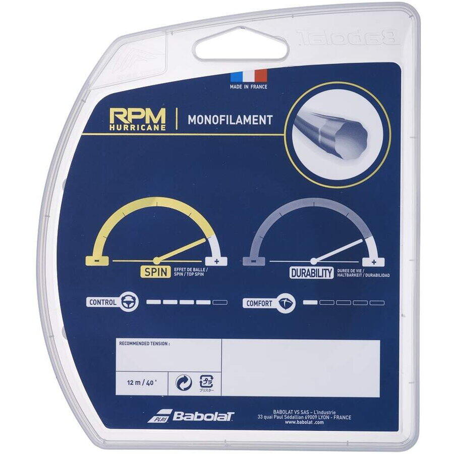 Naciąg Babolat RPM Hurricane Spin Durability 12m 1.25 2/2