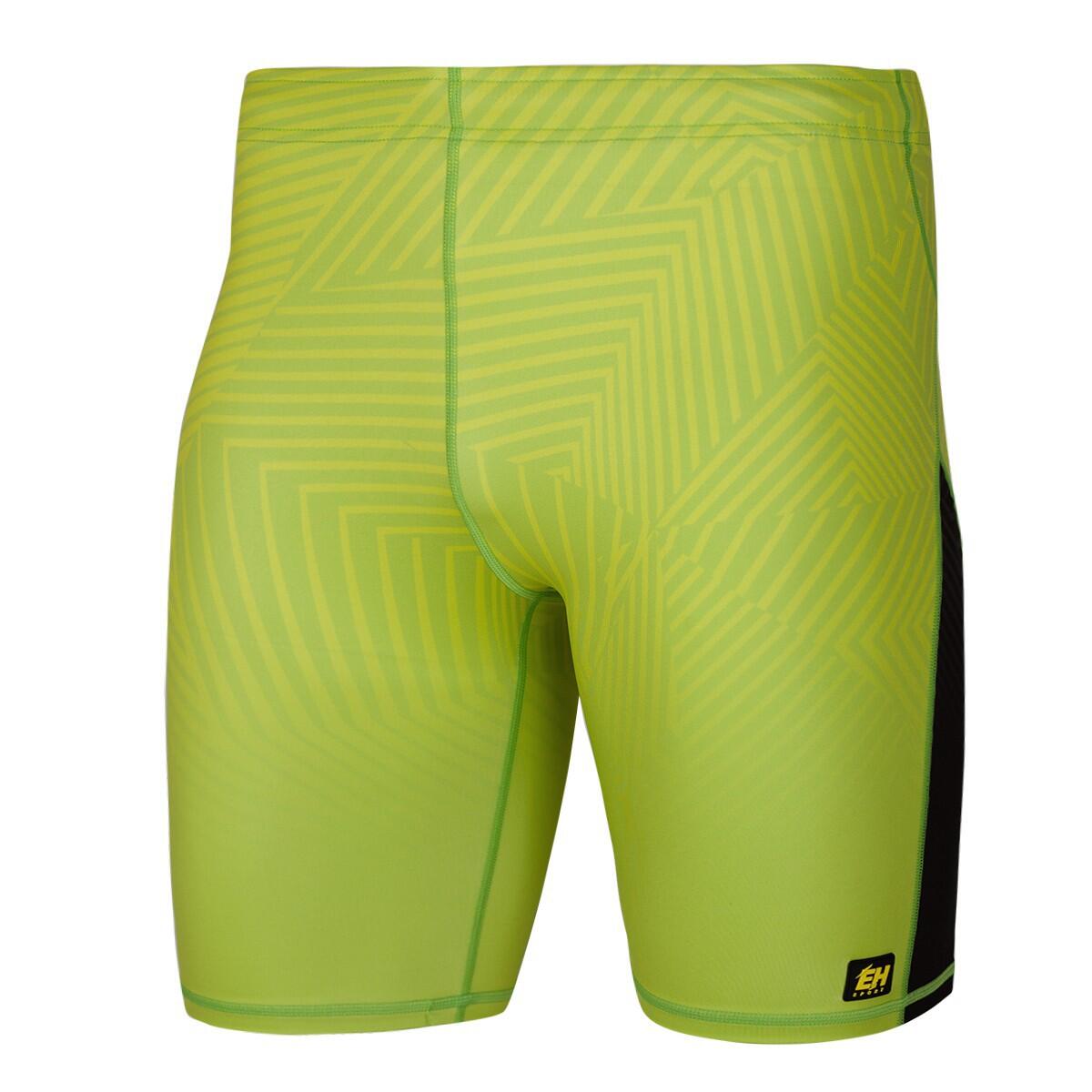 EXTREME HOBBY Leggings da running da uomo EXTREME HOBBY 1/3 CALEIDOSCOPE