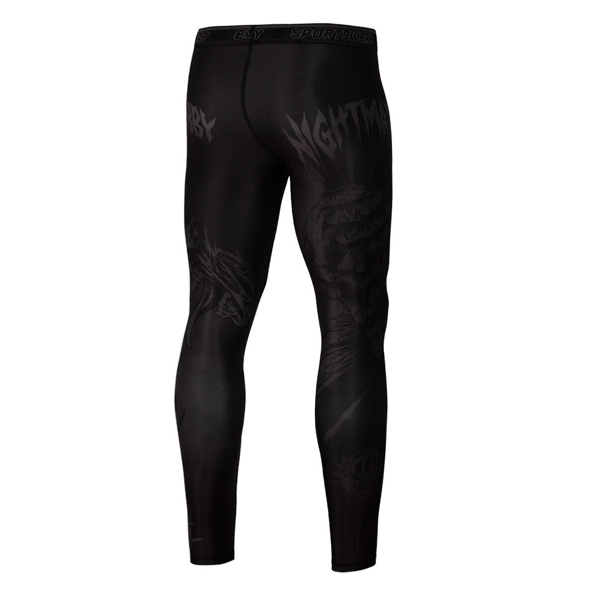 Leggings sportivi da uomo EXTREME HOBBY NIGHTMARE 4/7