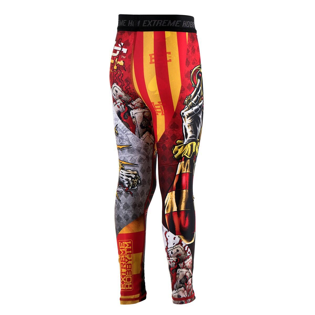 Leggings sportivi per bambini EXTREME HOBBY KILLER CARDS 2/6