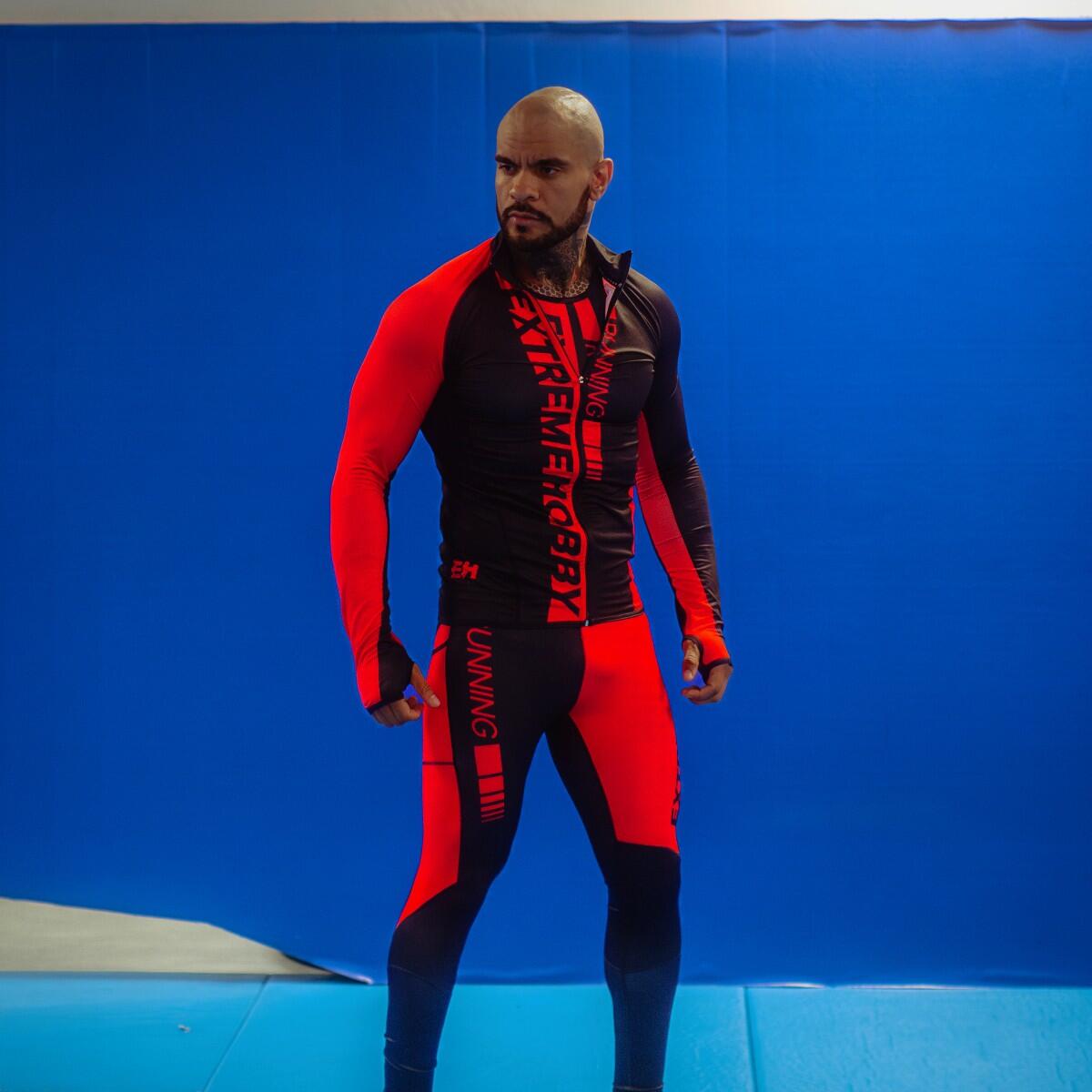 Leggings da running da uomo EXTREME HOBBY DRAFT 2/5