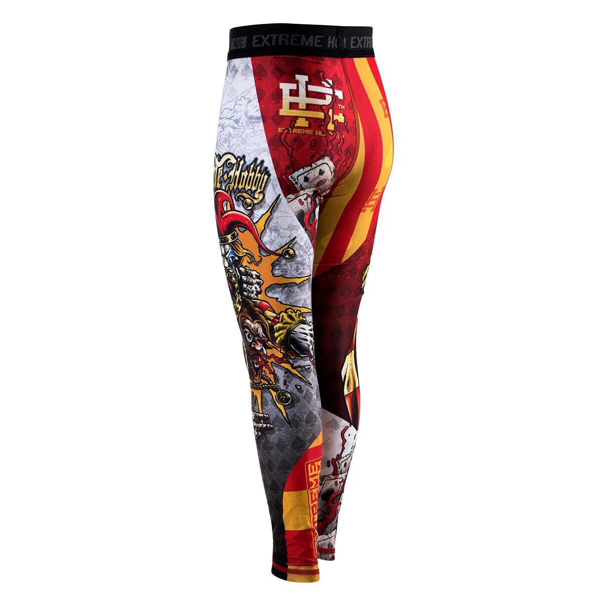 Leggings sportivi per bambini EXTREME HOBBY KILLER CARDS 4/6