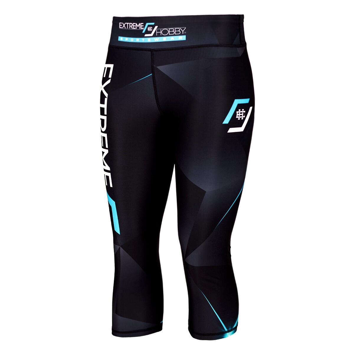 Extreme Hobby - Leggings De Sport Pour Femmes Extreme Hobby Mt Sport 3/4 - Legging - Bleu - 36 Xs - Decathlon