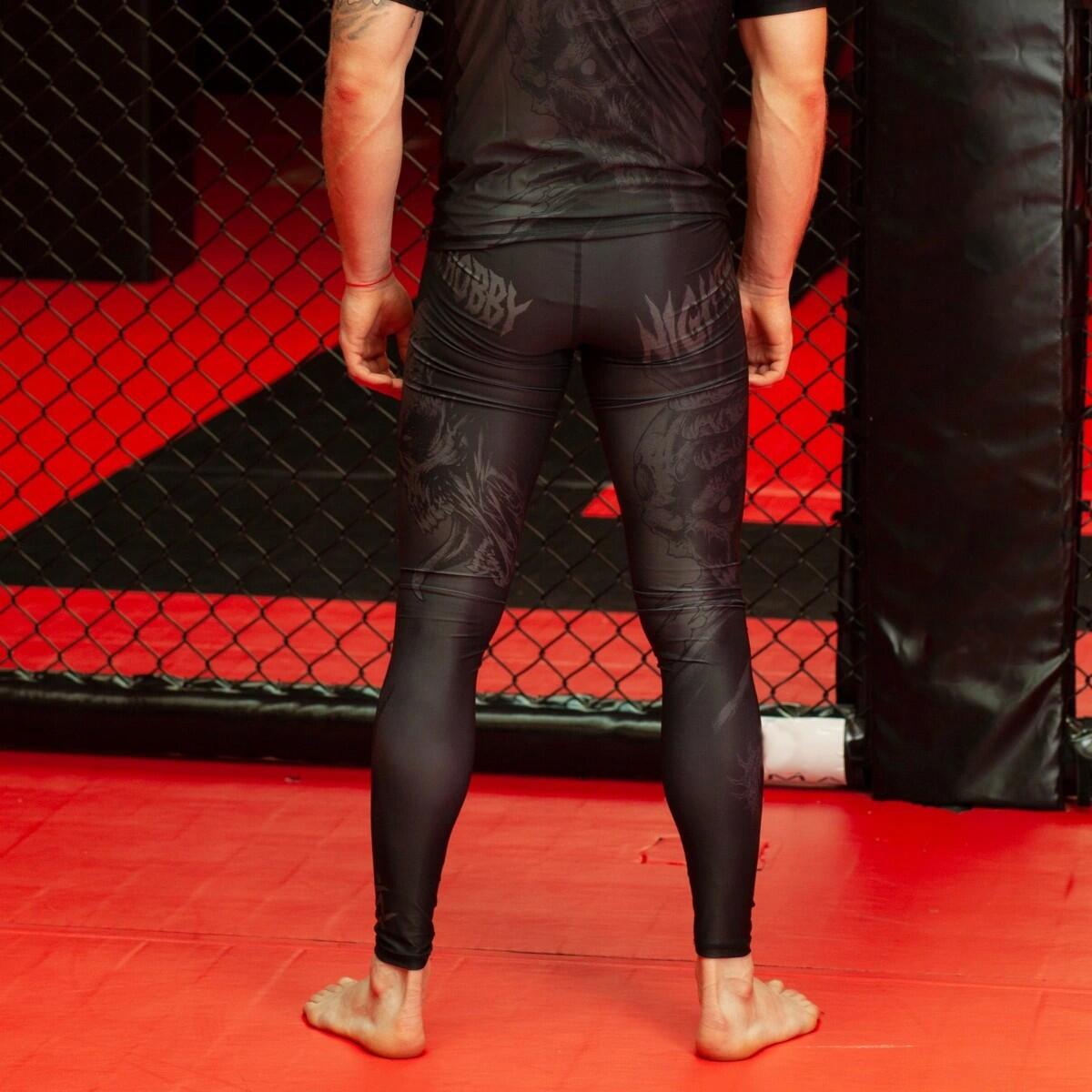 Leggings sportivi da uomo EXTREME HOBBY NIGHTMARE 3/7