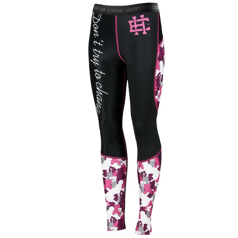 Legginsy sportowe damskie EXTREME HOBBY TEDDY BEAR