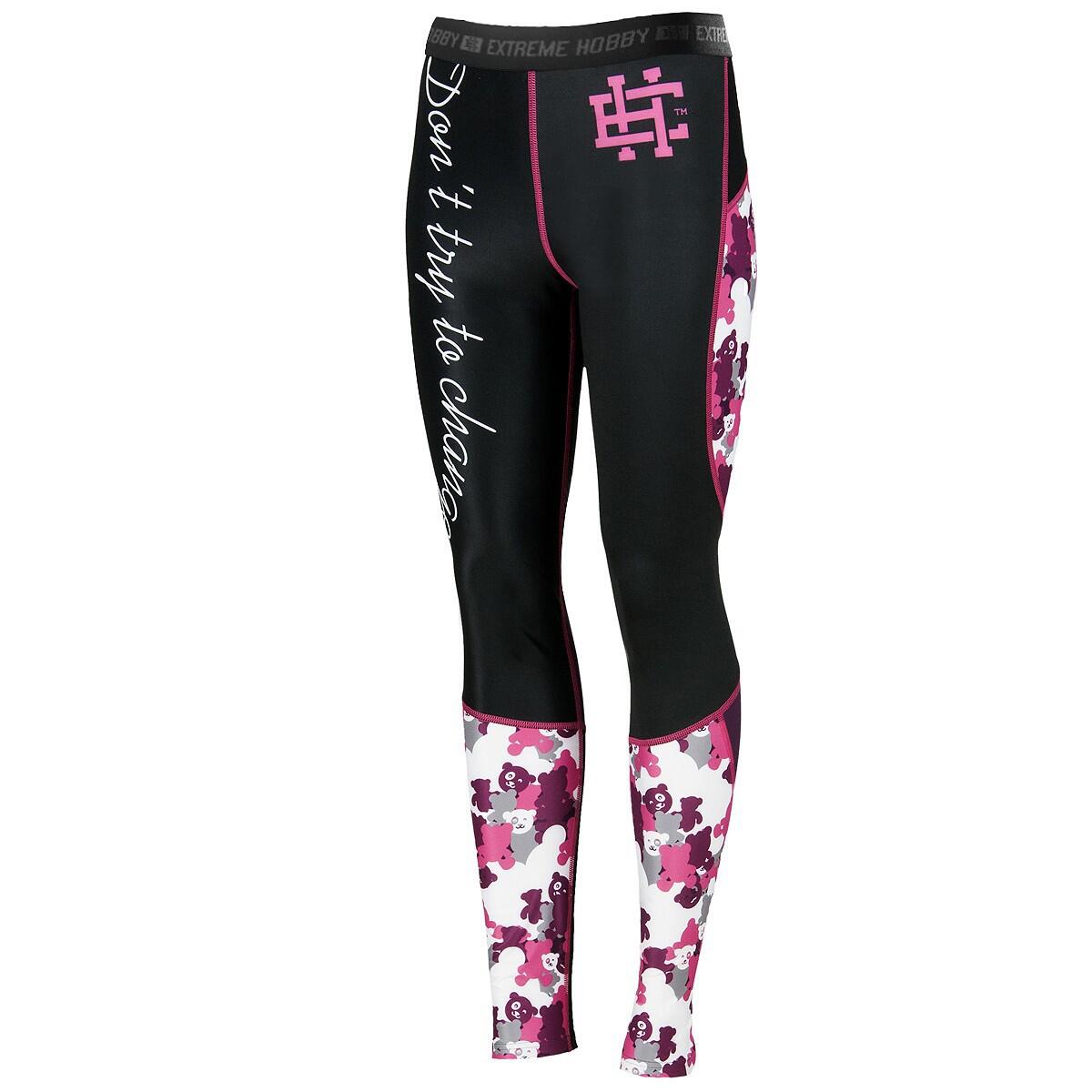 Extreme Hobby - Leggings De Sport Pour Femmes Extreme Hobby Teddy Bear - Collant - Noir - 40 M - Decathlon