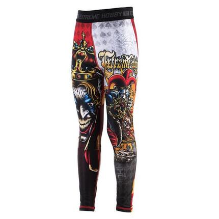 Leggings de sport pour enfants EXTREME HOBBY KILLER CARDS