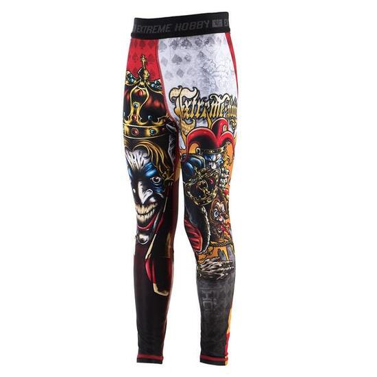 Leggings de sport pour enfants EXTREME HOBBY KILLER CARDS