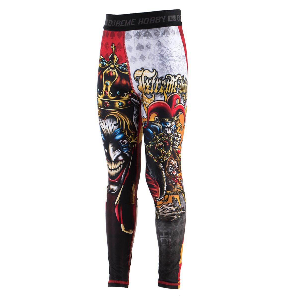 Extreme Hobby - Leggings De Sport Pour Enfants Extreme Hobby Killer Cards - Legging - Rouge -  4 À 6 Ans - Decathlon