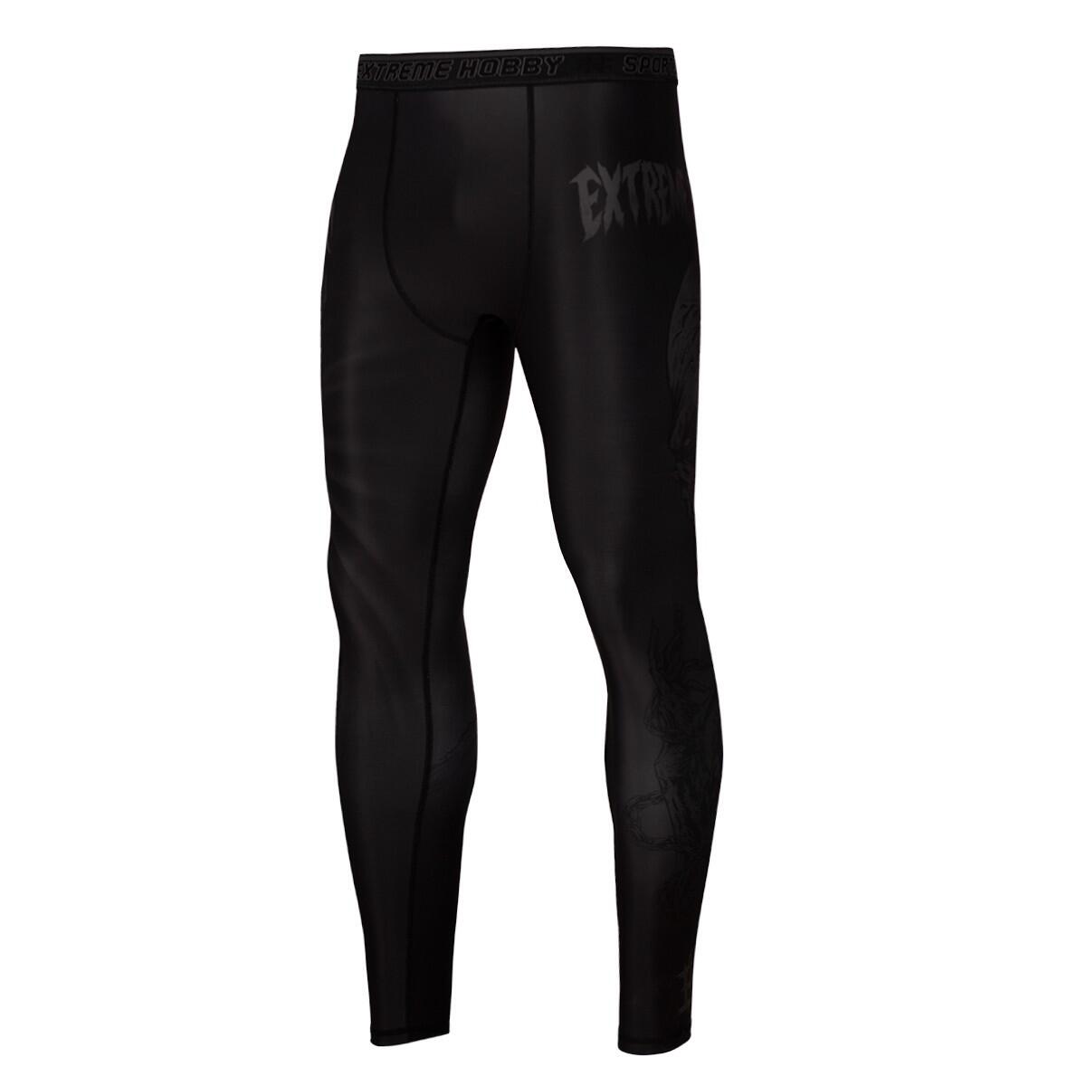 Extreme Hobby - Leggings De Sport Pour Hommes Extreme Hobby Nightmare - Legging - Noir - 40 M - Decathlon