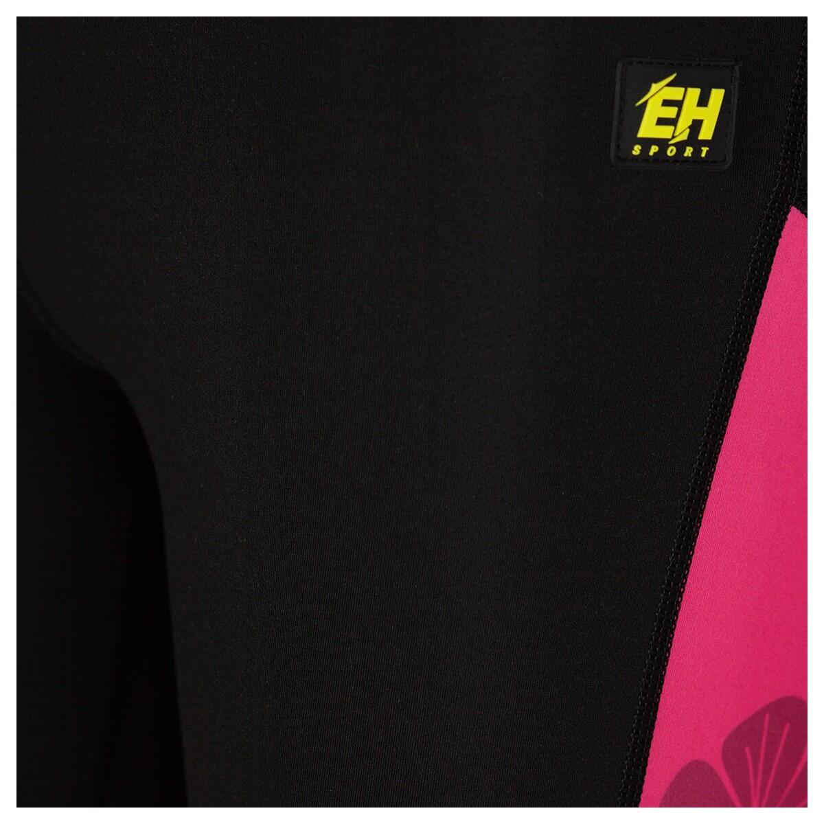 Leggings da running da donna EXTREME HOBBY FLOWERS 3/6