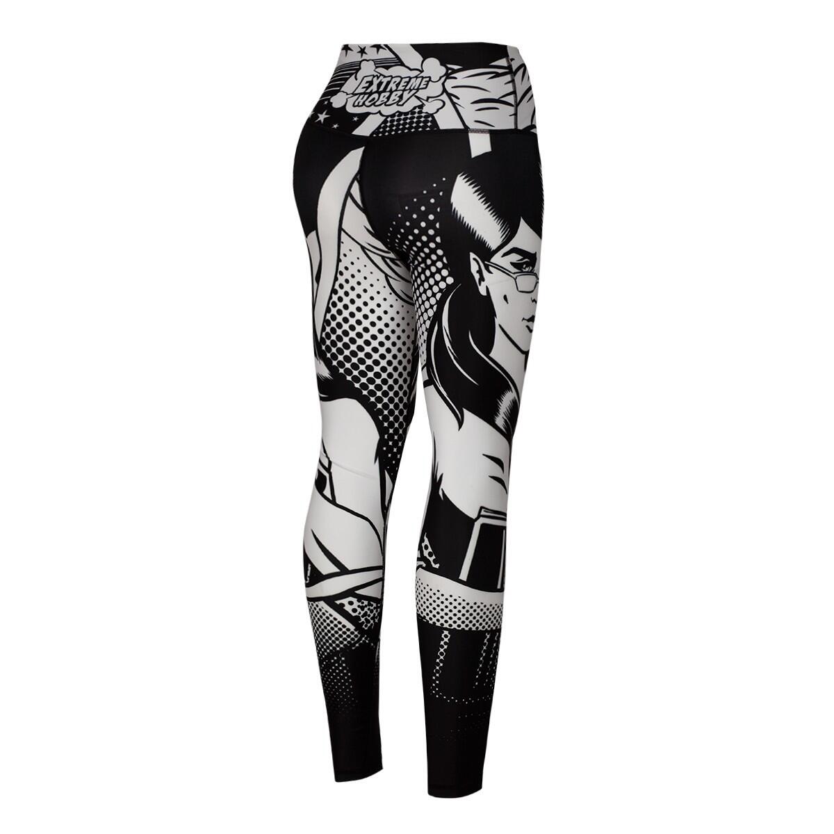 Leggings sportivi a vita alta da donna EXTREME HOBBY COMICS 3/7