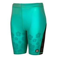 Legging court pour femmes de running EXTREME HOBBY 1/3 FLOWERS