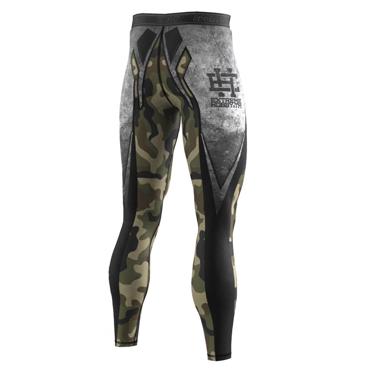 Leggings de sport pour hommes EXTREME HOBBY MILITARY 2/6