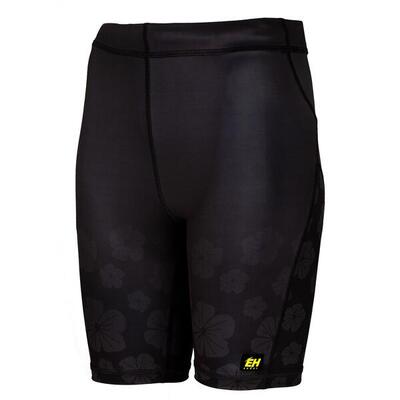 Korte dames-leggings voor hardlopen extreme hobby 1/3 flowers