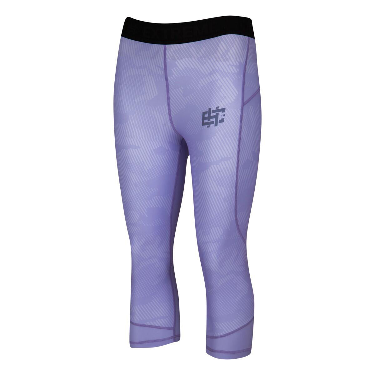Extreme Hobby - Leggings De Sport Pour Femmes Extreme Hobby Havoc 3/4 - Legging - Mauve|rose - 36 Xs - Decathlon