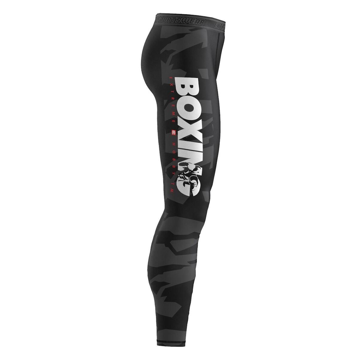 Leggings de sport pour hommes EXTREME HOBBY BOLD BOXING 3/5